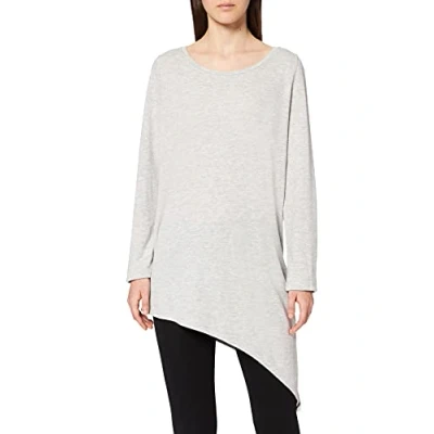 Abbildung von Noppies Damen Top Sweat ls Heather Umstands Sport T Shirt, Grau (Grey Melange C246), 42 (Herstellergröße: XL)