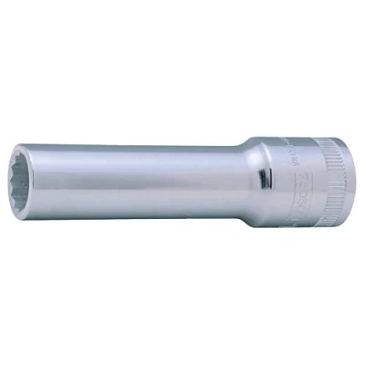 Abbildung von Bahco 1/2 Zoll Tiefe Buchse Steckschlüsseleinsatz SW 24mm 12 Punkt x 82.6 mm