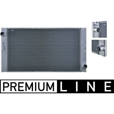 Abbildung von MAHLE ORIGINAL CR 1095 000P Kühler, Motorkühlung für Fahrzeuge mit/ohne Klimaanlage 592 334 24 Kühlrippen gelötet MINI: Clubman, Schrägheck, Cabrio