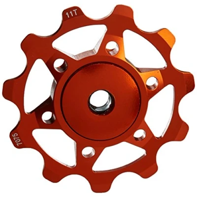 Abbildung von XLC Schaltwerkpully PU A02, orange, 5x5x5cm