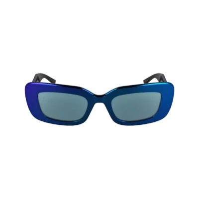 Abbildung von Karl Lagerfeld Damen KL6164S 400 Gläser SONNENBRILLEN Bio Injekt Blau Quadratisch Normal