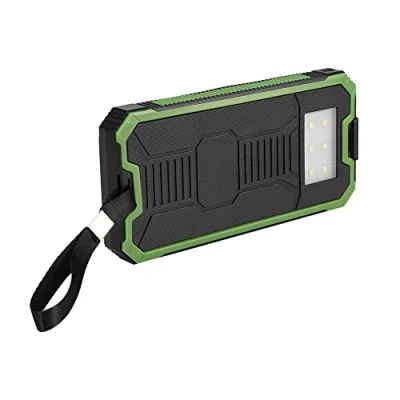 Abbildung von ciciglow Power Bank Kit, 20000 MAh Schnellladung Dual USB Polar Mobile Case DIY Tragbares Wasserdichtes Case(Grün)