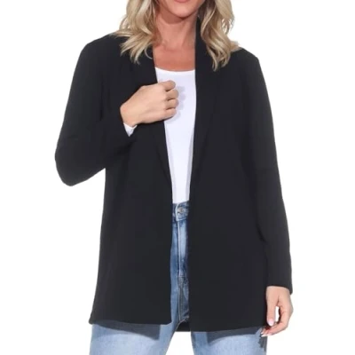 Abbildung von JDY Damen Objfae Thess L/S Rib Knit Dress Noos, Schwarz, XS