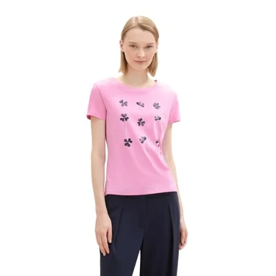 Abbildung von TOM TAILOR Denim T Shirt mit Frontprint