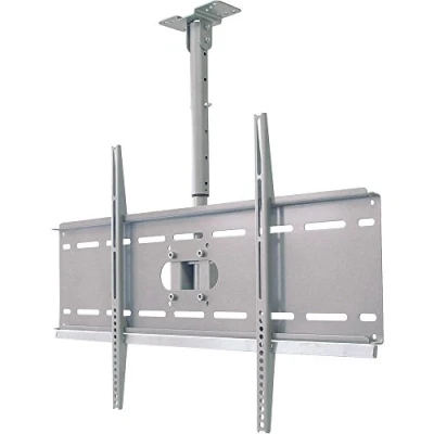Abbildung von mywall HP3L Deckenhalterung für Flachbildschirme VESA Monitor 94 cm (37 Zoll) bis 160 (63 Tragkraft 80 kg silber neigbar +5 10