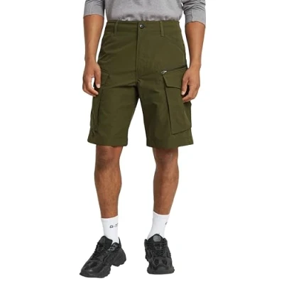 Abbildung von G Star Herren Rovic Zip Relaxed Shorts, Grün (Shadow Olive D08566 D909 B230), 30