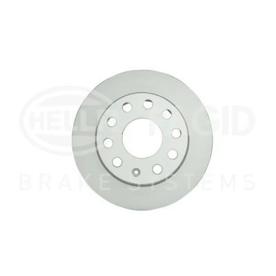 Abbildung von HELLA 8DD 355 132 281 Bremsscheibe 253 10 05/10 112 voll beschichtet ohne Radbefestigungsbolzen, Radnabe SKODA: Octavia 3 Combi