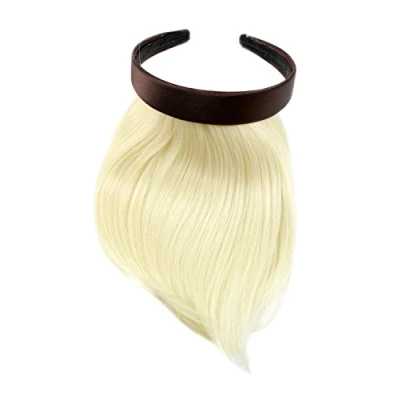Abbildung von WIG ME UP HA073T 613 Toller Clip in Pony mit Haarreif für besonders natürliche Wirkung, Platinblond (613)