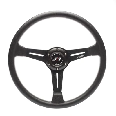 Abbildung von Simoni Racing SLAG Sportlenkrad, Drei Speichen, Schwarz Universal