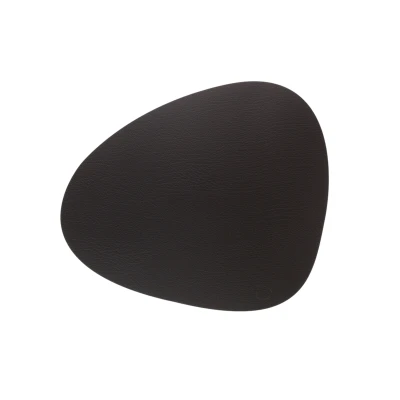 Abbildung von LIND DNA BULL Tischset Curve L brown 37 x 44 cm