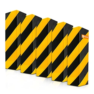 Abbildung von CRINSTON® Garagen Wandschutz 5 STÜCK 40 x 20 x2cm Kantenschutz Schaumstoff Garage Auto, Autotürenschutz Garage, Perfekt um Stöße und Kratzer zu Vermeiden.