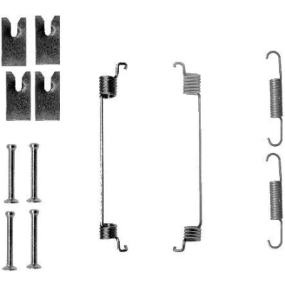 Abbildung von TEXTAR 97031500 Zubehörsatz, Bremsbacken FIAT: Punto Evo Schrägheck, Grande Panda II OPEL: Corsa D Adam