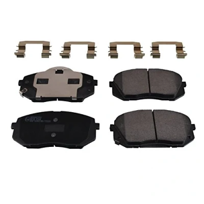 Abbildung von BLUE PRINT ADG042164 Bremsbelagsatz Vorderachse mit Anti Quietsch Blech, Befestigungsmaterial KIA: SOUL 2