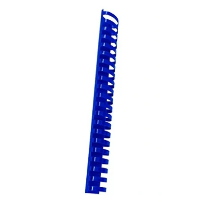 Abbildung von OFFICE PRODUCTS 20245115 01 Plastikbinderücken 50 Stück DIN A4 51mm (510 Seiten) Binderücken Bindungskämme Plastikbindung Kunststoff Farbe: Blau