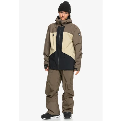 Abbildung von Quiksilver Utility Snowboardhosen, Herren, Größe: Small, Brown
