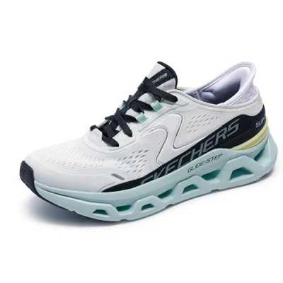 Abbildung von Skechers Sneaker low Weiß mehrfarbig, Damen, Größe: 38.5, mehrfarbig Schuhe