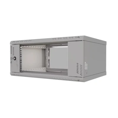 Abbildung von Stalflex Server Netzwerkschrank 19 Zoll 4U 450mm PRO Hochbelastbarer Stahl Computer &amp; Racks Serverschrank, kompatibel mit Fachboden und Rack Schienen