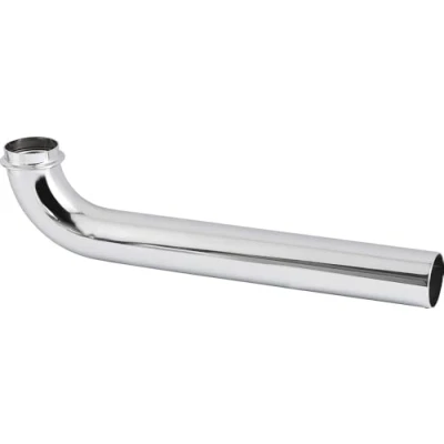Abbildung von Cornat Abgangsrohr 90 1 1/4 Zoll x 32 mm 250 Länge zur Verbindung des Abwasseranschlusses Metall verchromt Pflegeleicht &amp; korrosionsbeständig / TEC318204