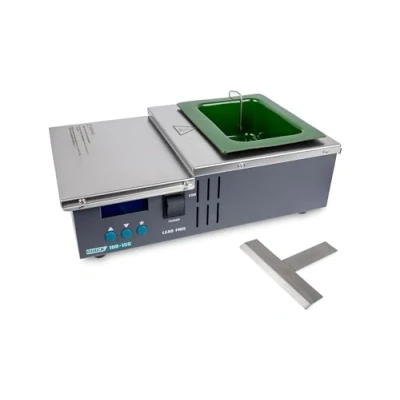 Abbildung von QUICK sensorgeregelter Löttiegel Titanium beschichtet 600 W Lötbad 98 x 121 mm 150 450C für bleifreies &amp; bleihaltiges Lot QU100 15S
