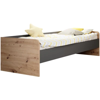 Abbildung von Begabino Bettgestell &quot;Karla Einzelbett, Jugendbett&quot;, 90x200 cm, Bett in 3 Farbausführungen