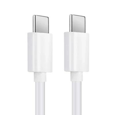 Abbildung von CELLONIC® USB Kabel 1m kompatibel mit LG G5, G6, G7, G7 ThinQ, G8 G8S K30 Smartphone, Handy Ladekabel C Type auf 2.0 Datenkabel 3A (PD 60W) weiß PVC