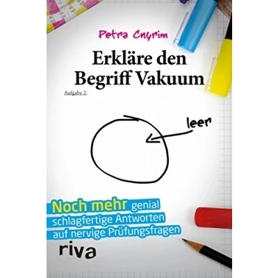 Abbildung von Erkläre den Begriff Vakuum: Noch mehr genial schlagfertige Antworten auf nervige Prüfungsfragen