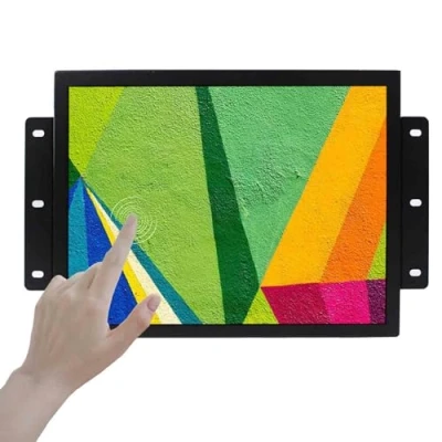 Abbildung von VSDISPLAY 12,1 Zoll 1024 x 768 4:3 600 nit LCD Monitor, 10 Punkte kapazitiver Touchscreen, HDMI VGA DVI Audio Video Eingang