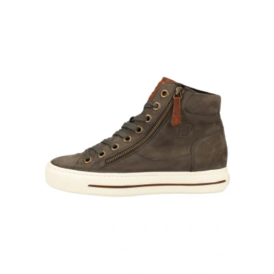 Abbildung von Paul Green Sneaker high, Damen, Größe: 35.5, Grau/mittelbraun 017 Schuhe