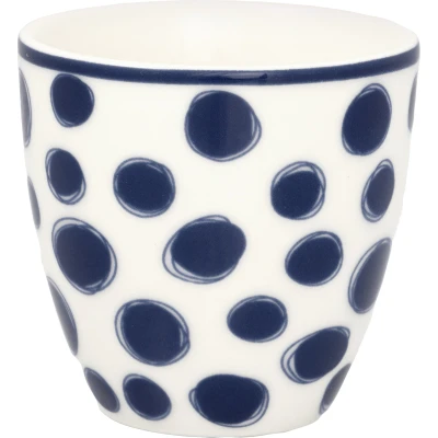 Abbildung von Greengate Tippa mini Latte Cup blue 0,13l
