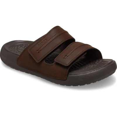 Abbildung von Crocs Yukon Vista 2 Badepantolette, Sommerschuh, Poolslides, Schlappen, mit Klettverschluss