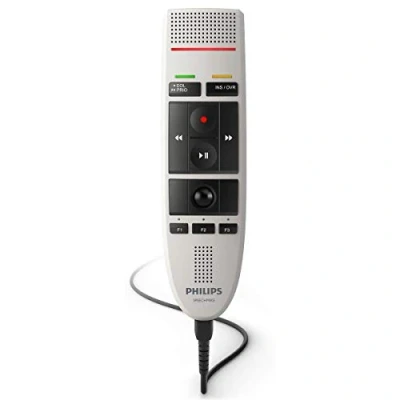 Abbildung von Philips LFH3200/01 SpeechMike USB Diktiermikrofon, weiß