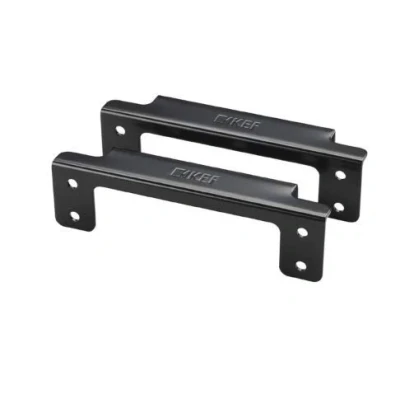 Abbildung von KEF B2 Wandhalter Schwarz Paar, für Q150 und Q350 aus Aluminium einfache Montage stabile Halterung