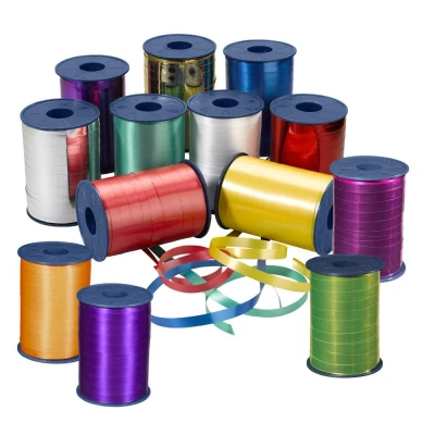 Abbildung von C.E. PATTBERG Geschenkband orange, 250 Meter Ringelband 10 mm zum Basteln, Dekorieren &amp; Verpacken von Geschenken zu jedem Anlass