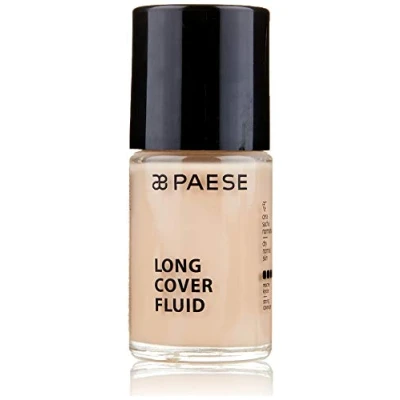 Abbildung von Paese Cosmetics 01 Light Beige Long Cover Fluid Foundation, 30ml