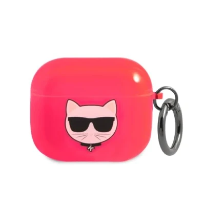 Abbildung von Karl Lagerfeld KLA3UCHFP hülle für AirPods 3 Cover rosa/rosa Choupette