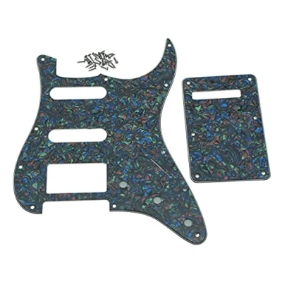 Abbildung von Dopro Strat HSS Gitarre Pickguard und Tremolo Cover Set für FD Abalone Pearl