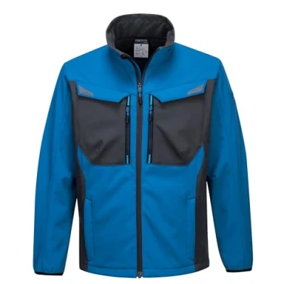 Abbildung von Portwest WX3 Softshell Jacke , Größe: L, Farbe: Persian Blau, T750PBRL