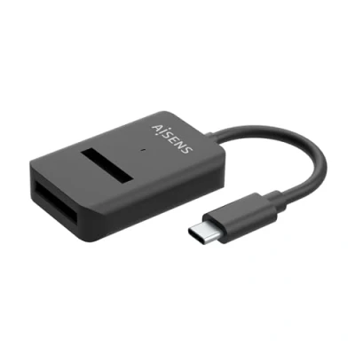 Abbildung von AISENS Asuc M2D011 Bk USB C Dock M.2 (NGFF) SATA/NVMe A USB3.1 Gen2, schwarz