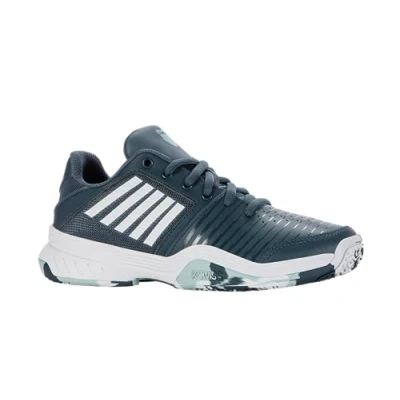 Abbildung von K SWISS Court Express OMNI Unisex Multicourt Tennisschuh für Kinder, Größe: 35.5, Indian teal/white/aqua splash Schuhe