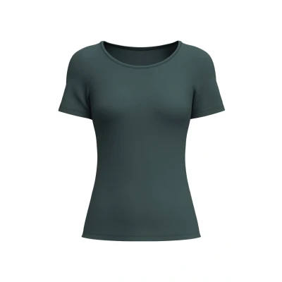 Abbildung von Calida Kurzarm Nachtwäsche Shirt, Damen, Größe: 36/38, Deep emerald green