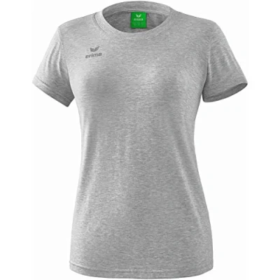 Abbildung von ERIMA Damen T shirt Style Shirt, hellgrau melange, 46, 2081926