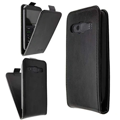 Abbildung von caseroxx Flip Cover für Doro 1370/1372 (Flip Cover, schwarz)