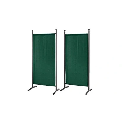 Abbildung von GRASEKAMP Qualität seit 1972 2 Stück Stellwand 78x178cm Grün Paravent Raumteiler Trennwand Sichtschutz