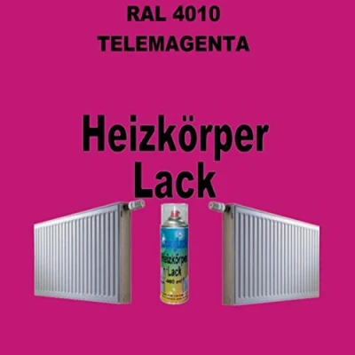 Abbildung von Heizkörperlack Spray RAL 4010 TELEMAGENTA 400 ml