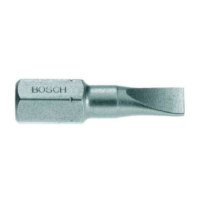 Abbildung von Bosch Professional Bit Extra Hart für Längsschlitz Schrauben (S1,2 x 6,5; Länge: 25 mm, Stück)