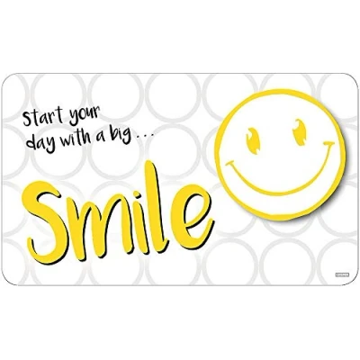 Abbildung von Kesper Frühstücksbrett, Melamin, Dekor Brettchen Motiv &quot;Smiley&quot;, aus Maße: 23.5 x 14 0.4 cm