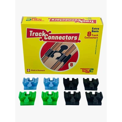 Abbildung von Track Connector 8 Basis Connectors (21048) Holzeisenbahn Duplo Adapter