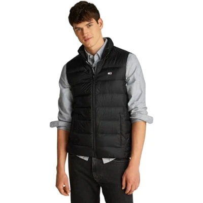 Abbildung von Tommy Jeans Weste, Herren, Größe: 44, Black
