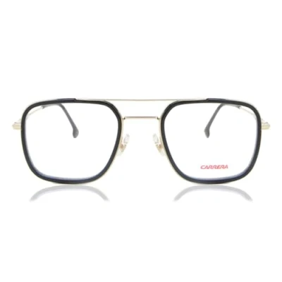 Abbildung von Carrera Unisex Rectangular Eyeglasses Sunglasses, 807/21 Black, 52