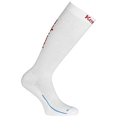 Abbildung von Kempa LANG Socken, Größe: 37 40, Weiß rot